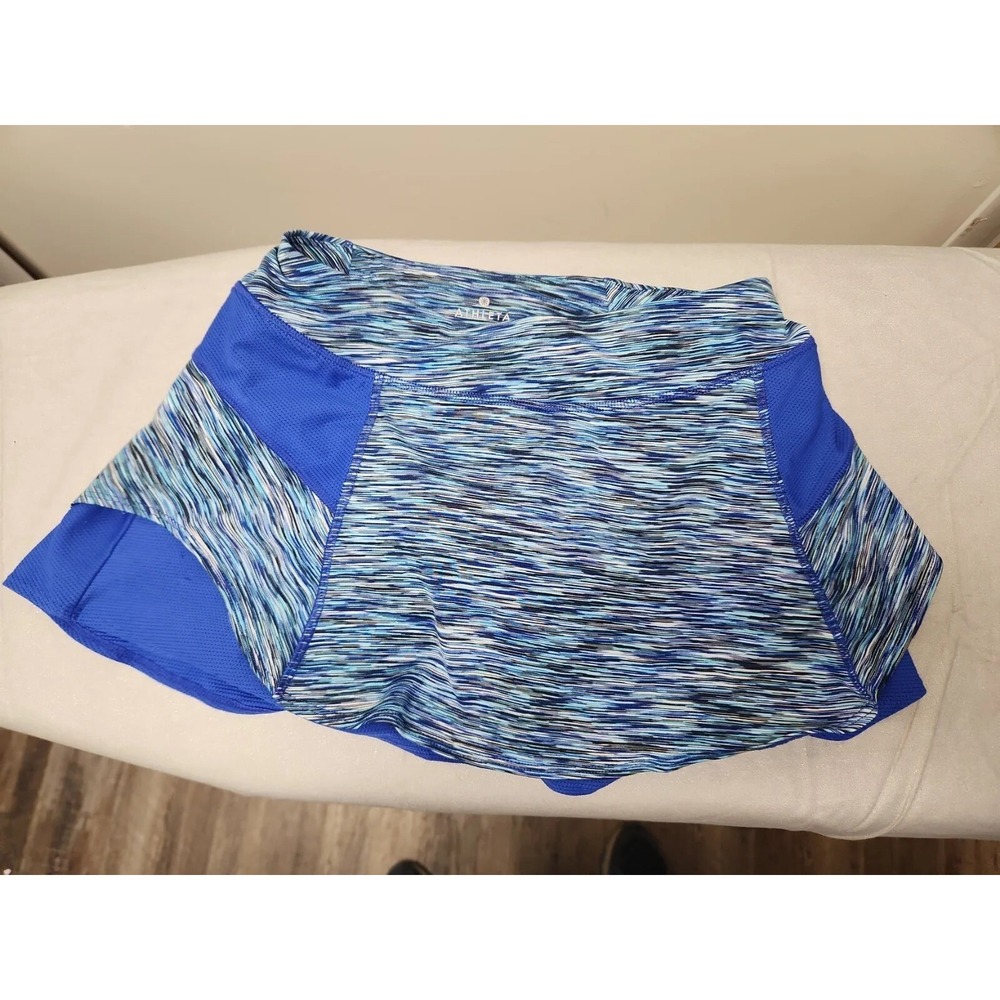 Athleta‎  Skort shorts Navy Blue White Tennis Skirt Golf Athletic XXS